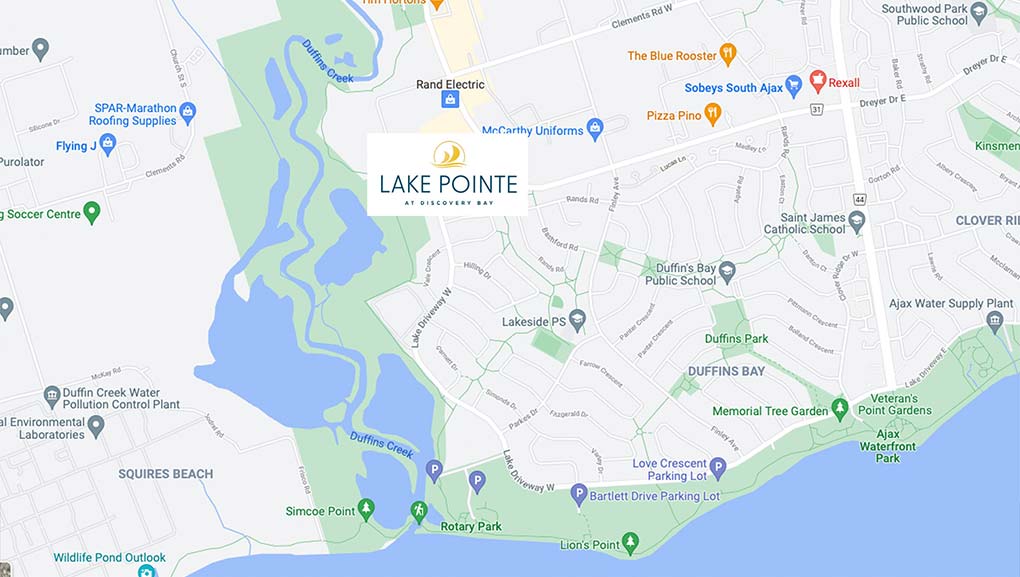 Lake Pointe at Discovery Bay Map