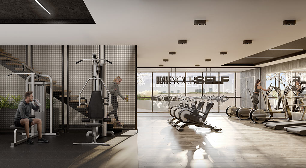 The Main – Tower II at the Dawes, Fitness Centre