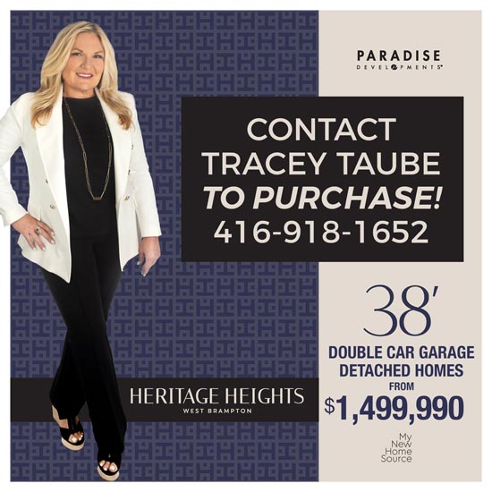 Tracey Taube, your source for new construction